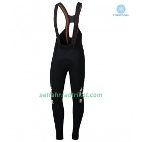 Lang Trägerhose 2018 Bora-Hansgrohe Winter Thermal Fleece N001